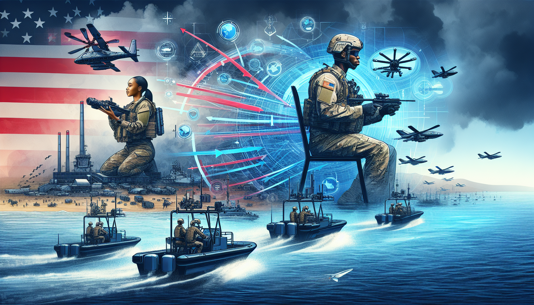 AI-Powered Logistics and Robo-Boats: Future Soldier Resupply Strategies

The future of soldier resupply may rely on artificial intelligence (AI) and autonomous watercraft, according to the director of the Army Futures Command’s Cross Functional Team-Contested Logistics. AI tools could be used to predict and coordinate logistical needs, allowing for efficient resupply operations. Swarms of autonomous watercraft and drones could transport supplies to troops across vast distances, eliminating the need for manual transportation. Additionally, the Army is exploring the role of its own watercraft fleet to enhance resupply capabilities. These advancements aim to improve the speed, accuracy, and efficiency of soldier resupply in future conflicts.