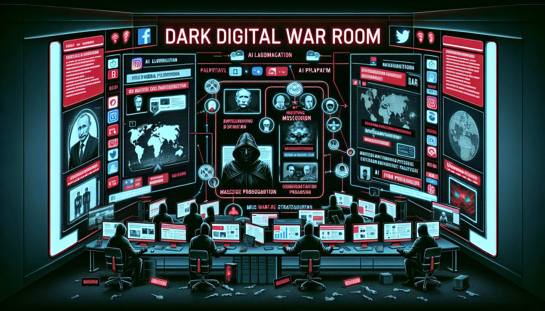 Russian Disinformation Strategy Evolves with Social Media and AI, Report Finds